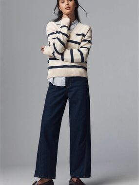 Joe's Jeans The Ryan Petite Low-Slung Baggy Wide-Leg Jeans